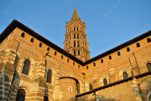 Obraz na plátně Toulouse Basilika