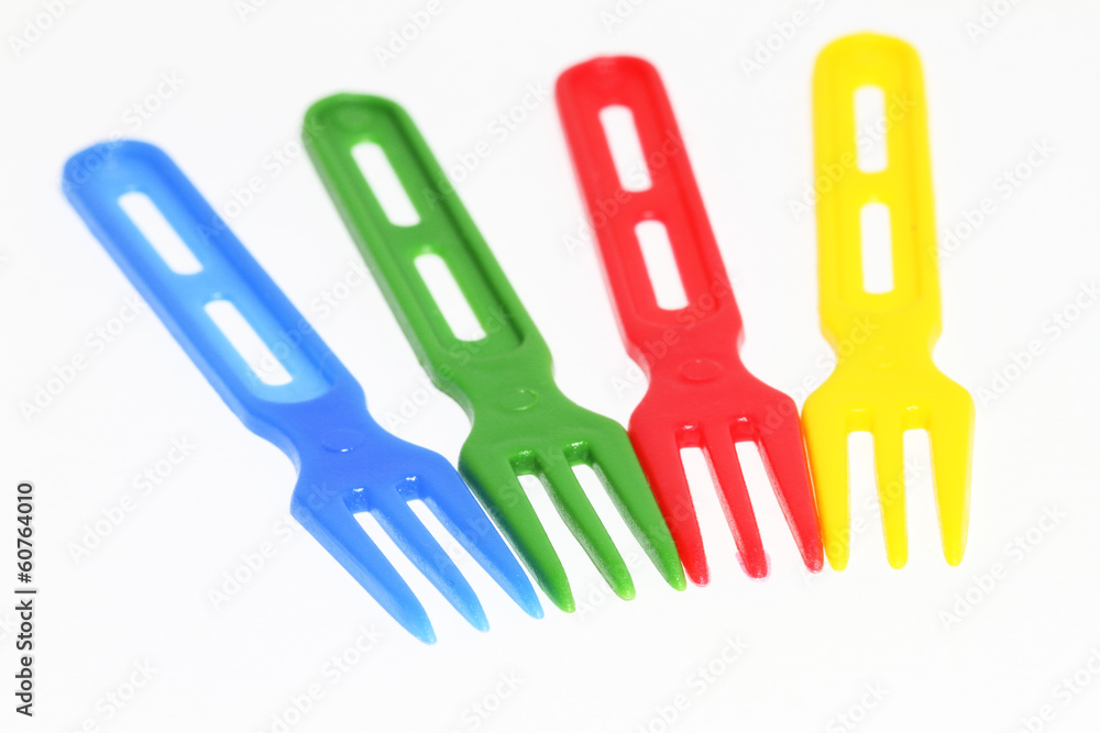 Obraz premium Plastikbesteck