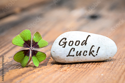 Canvastavla Good Luck