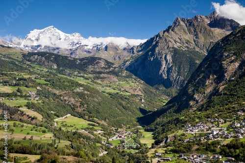 Monte Bianco visto dalla Valpelline, Valle D'Aosta