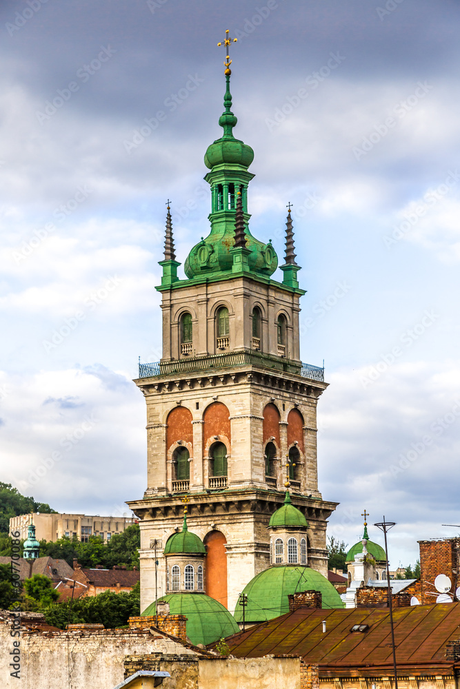 Obraz premium Panorama of the Lvov