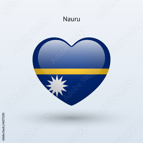 Love Nauru symbol. Heart flag icon. Free Download Love Nauru symbol. Heart flag icon. - GFXLoad