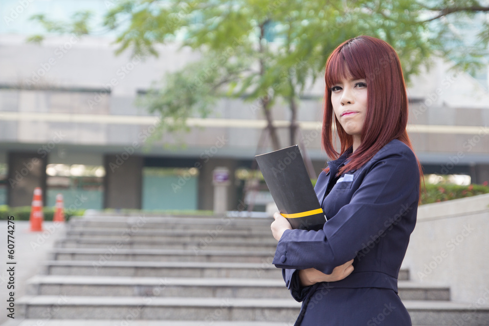 Fototapeta premium business woman