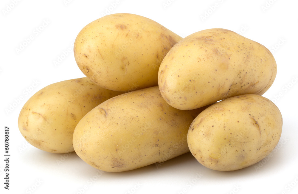 Potatoe isolated on white background Potatoe isolated on white background
