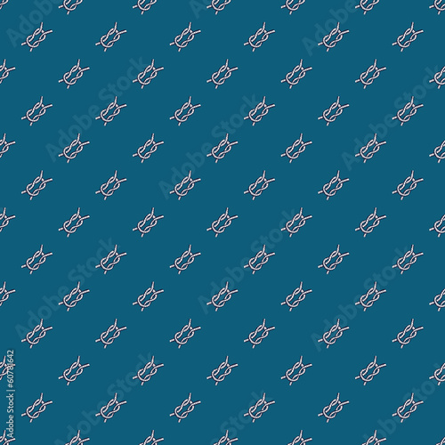 Vector pattern made with a sailot knot photo