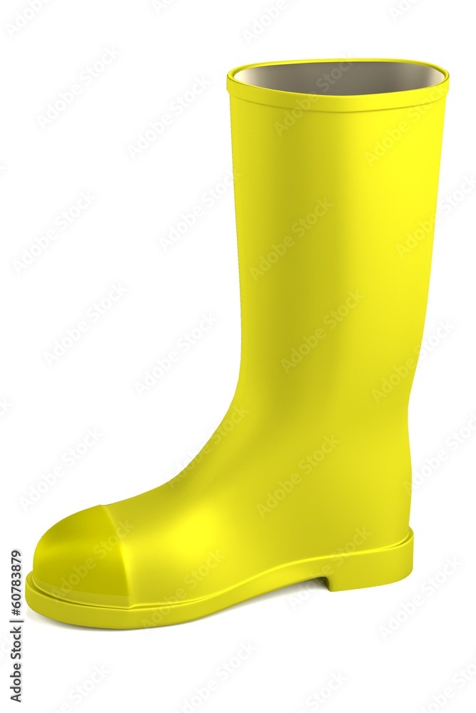 realistic 3d render of gum boots realistic 3d render of gum boots