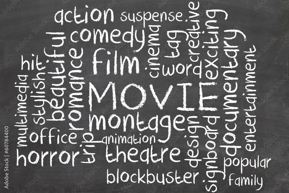 Naklejka premium Movie