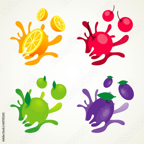fruit splash set
