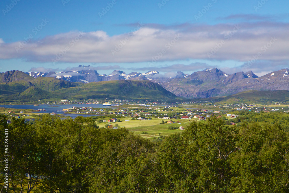 Fototapeta premium Picturesque Norway