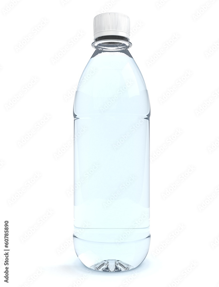 Bottles of water isolated on white background Bottles of water isolated on white background