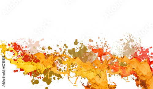 Wallpaper Mural Colorful splashes Torontodigital.ca
