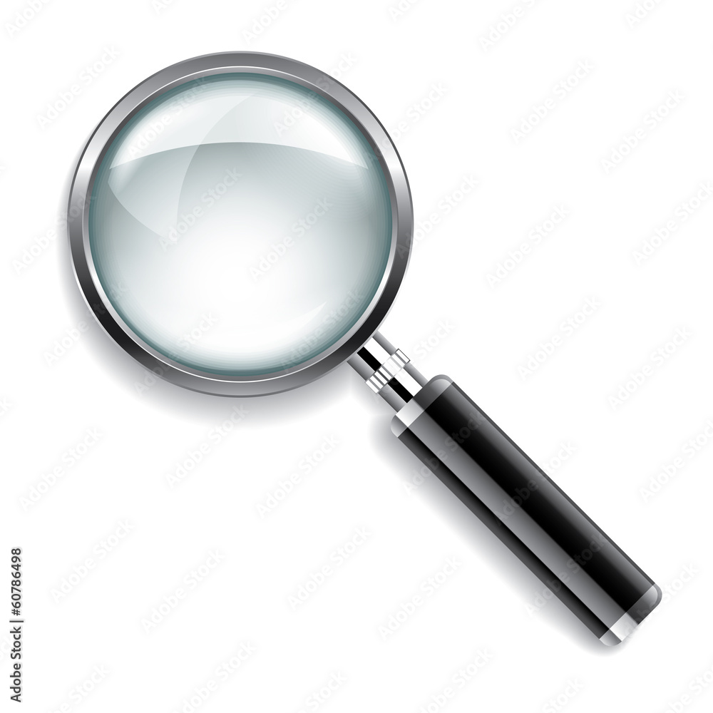 Magnifying glass vector illustration Magnifying glass vector illustration