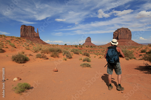 photographe à Monument Valley, Arizona