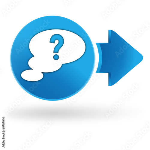 question sur symbole web bleu