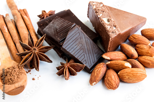 Chocolate and ingridients
