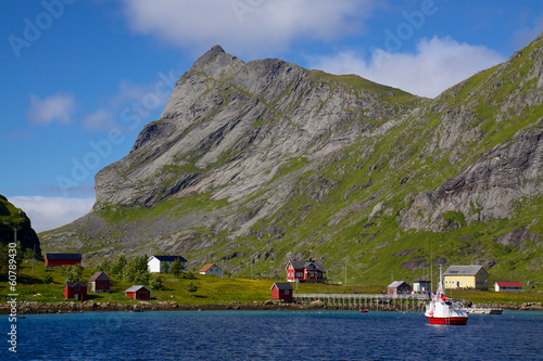 Norwegian village photo