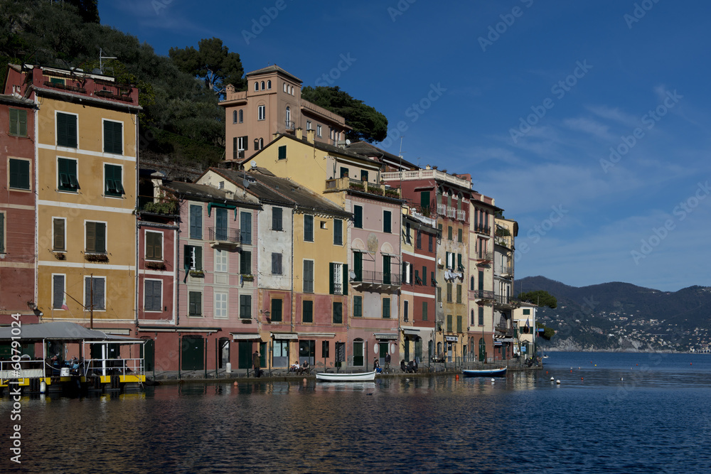 Colorful Houses in Portofino