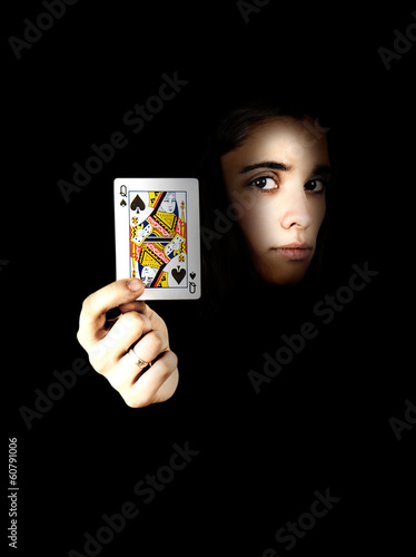 The queen of spades