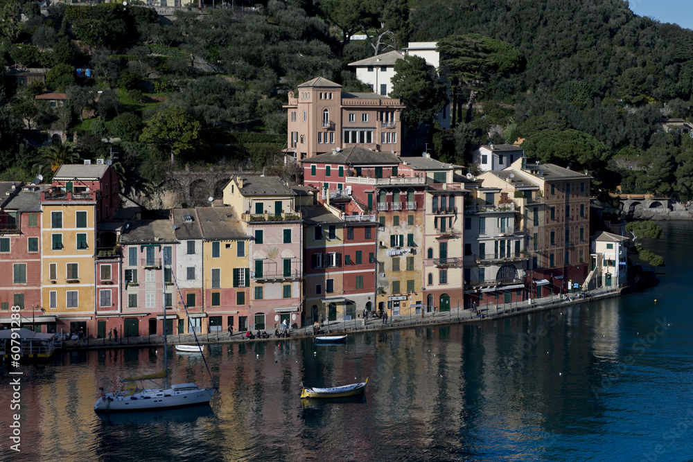 Colorful Houses in Portofino
