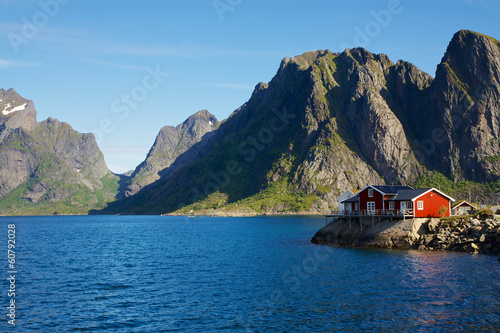 House by fjord