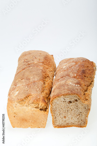 large loaves of bread traditionally roasted
