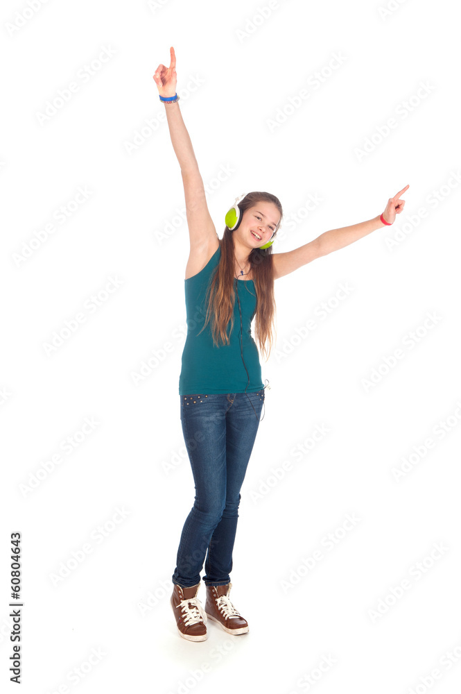 teenager and Music teenager and Music