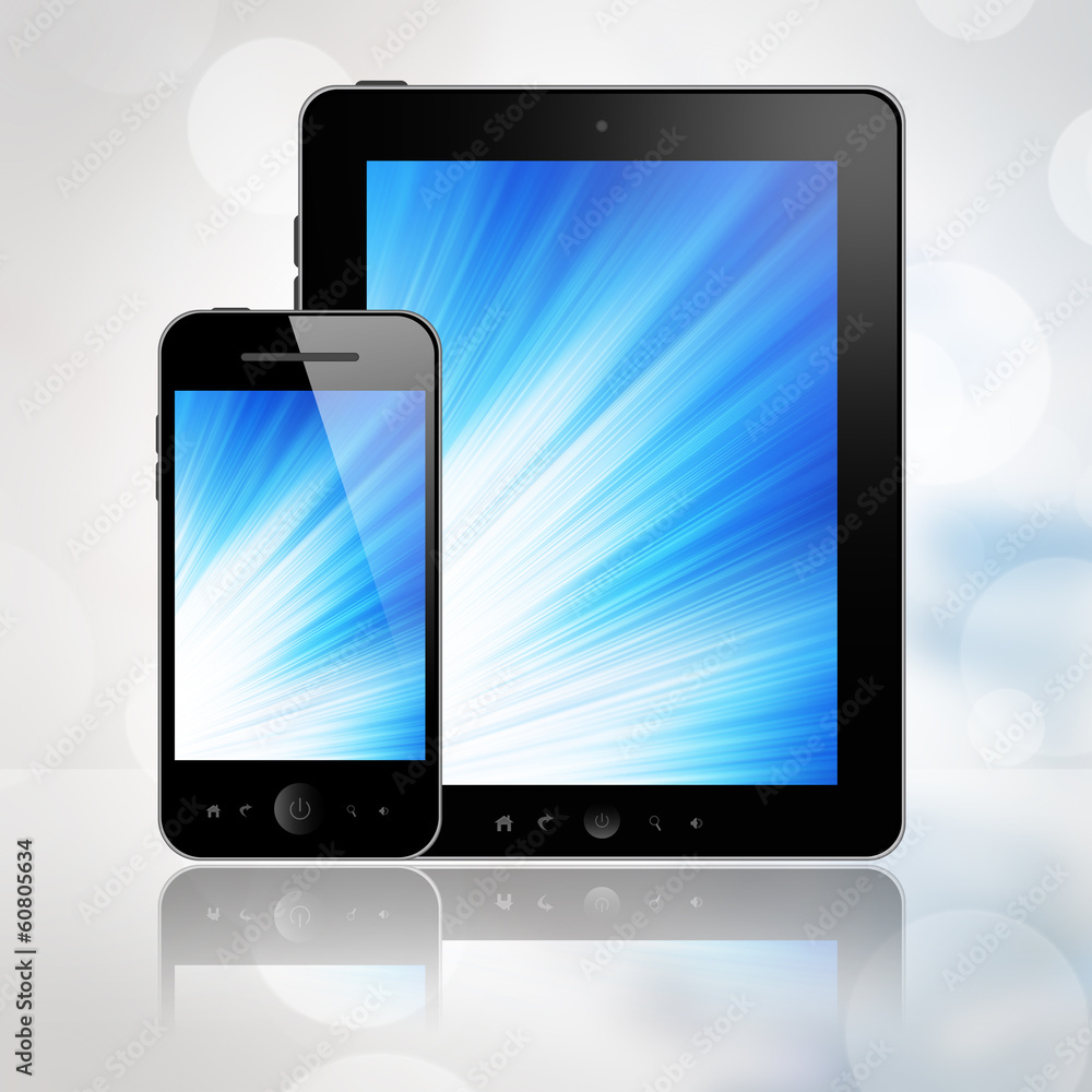 Mobile phone and tablet pc Mobile phone and tablet pc
