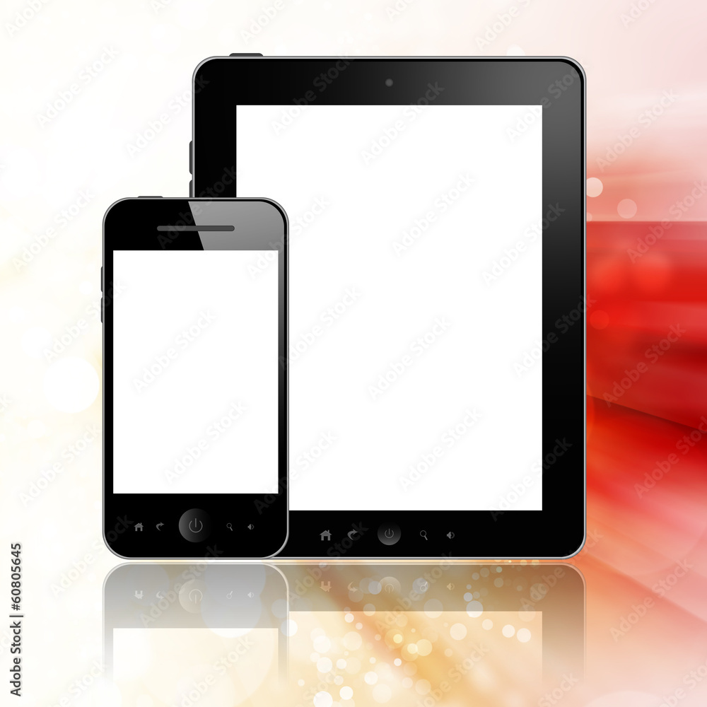 Mobile phone and tablet pc Mobile phone and tablet pc