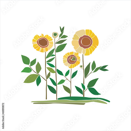 Fototapeta Naklejka Na Ścianę i Meble -  Sunflowers