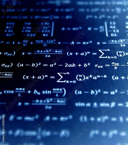 Fototapeta Formulas