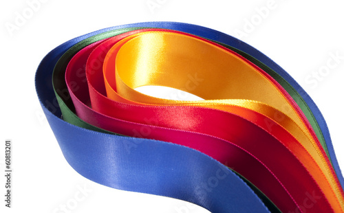 Colorful ribbon assortment
