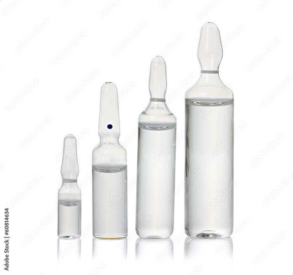 Medical ampoules, vial