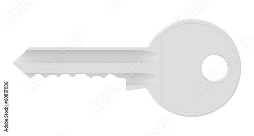 gray door key