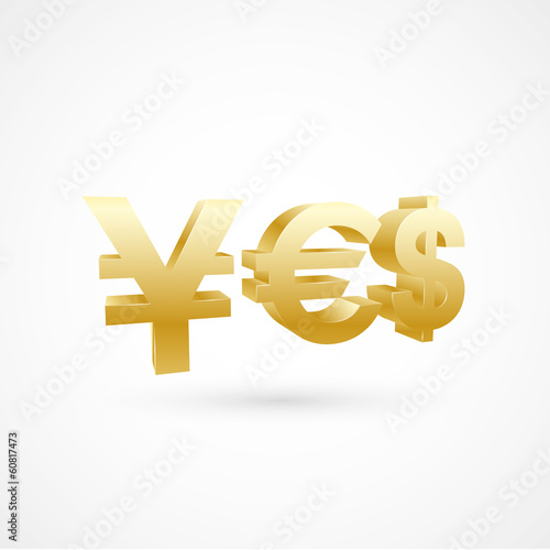 dollar, euro et yen