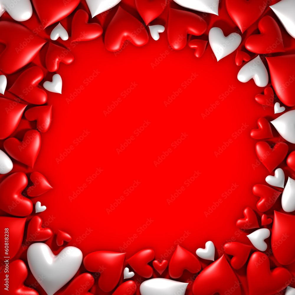 Colorful hearts background Colorful hearts background