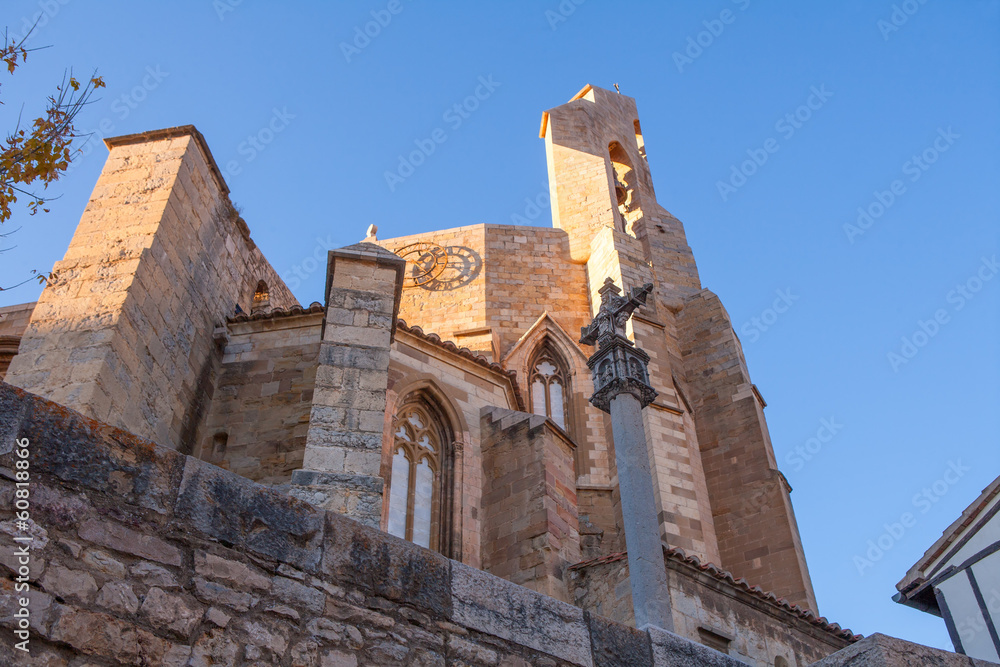 Morella in Maestrazgo castellon church details