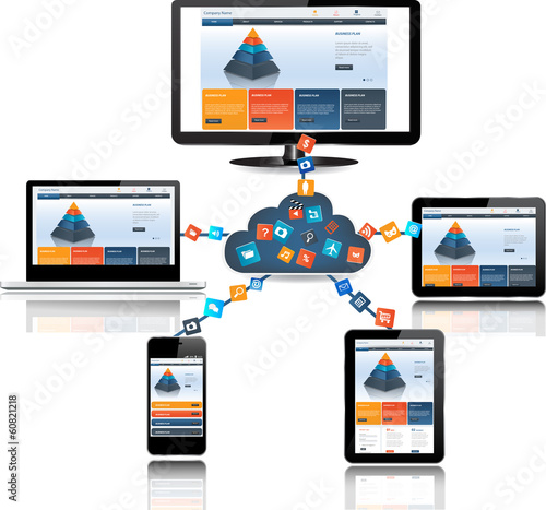Cloud computing concept design