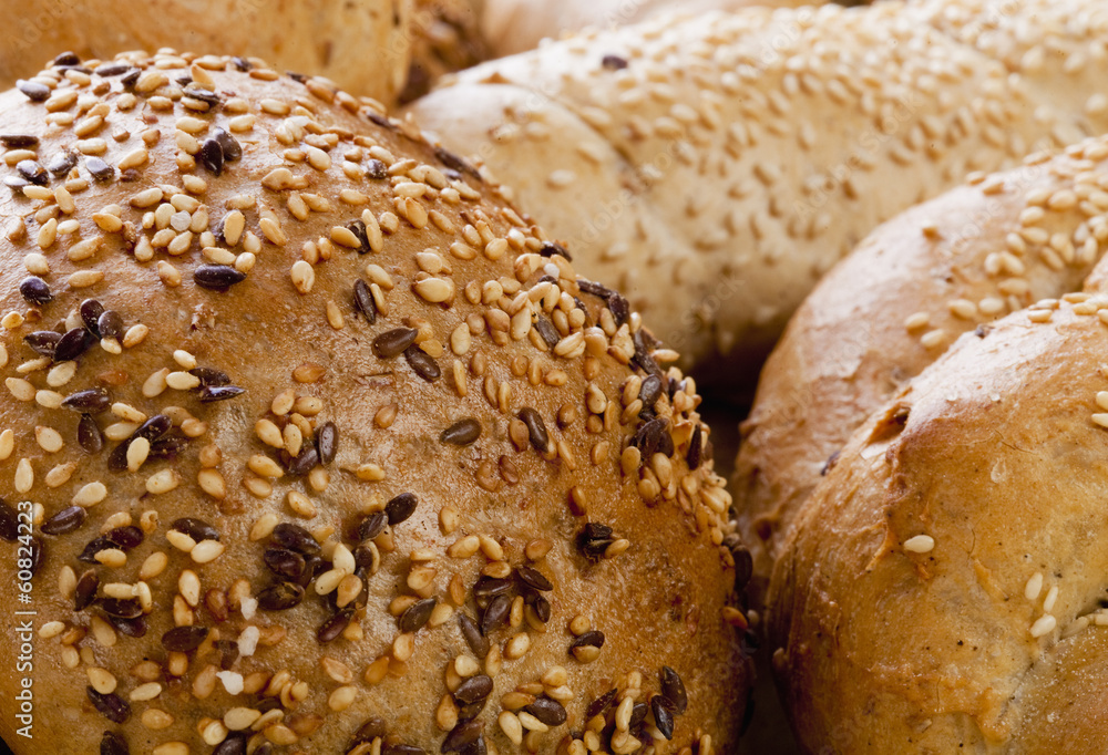 Different Breads and Rolls from Bakery Different Breads and Rolls from Bakery