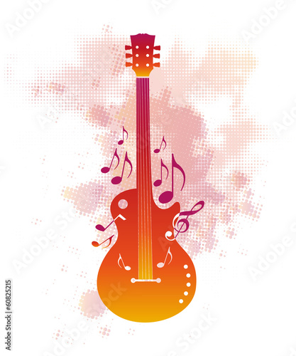 Abstract musical background