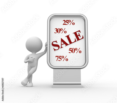 Sale concept