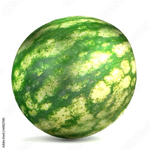 realistic 3d render of melon