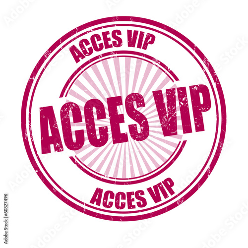 Acces vip stamp