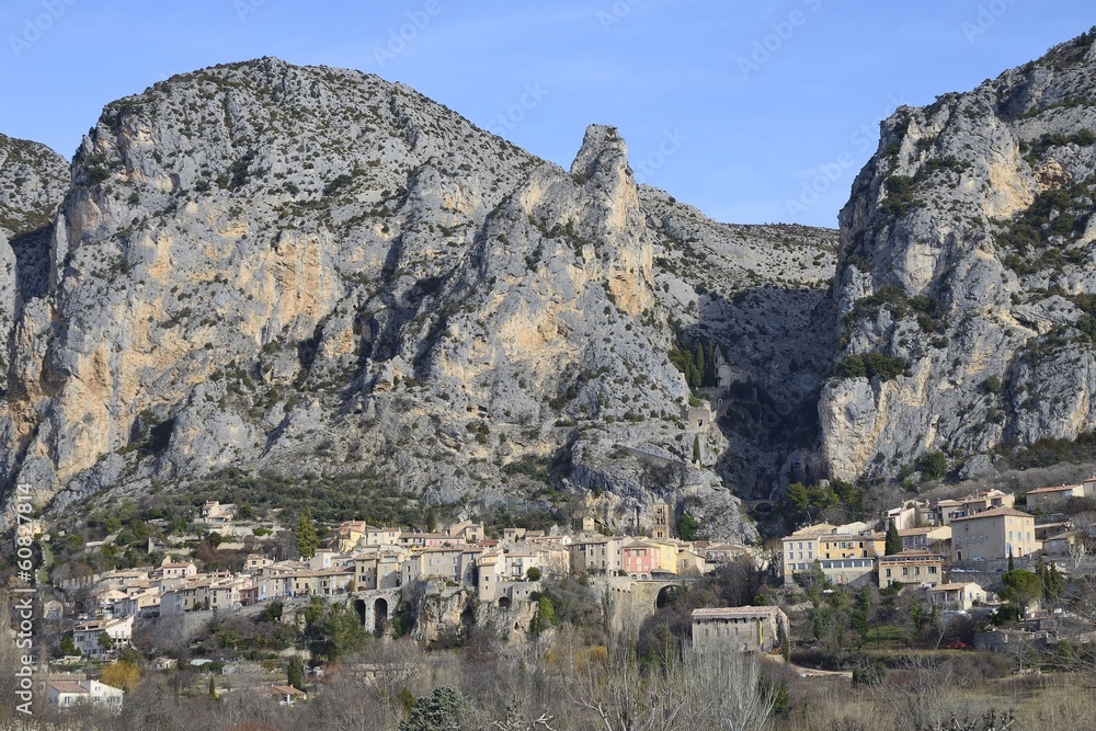 Moustiers-Sainte-Marie, Provence-Alpes-Côte d'Azur - France