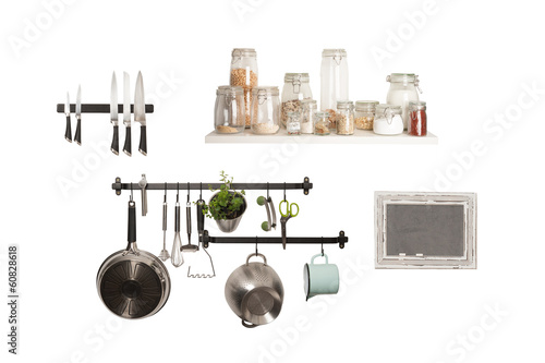 Küchenwand - Vorräte