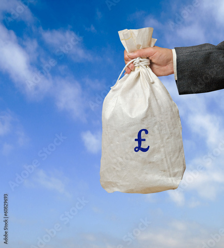 Bag with money