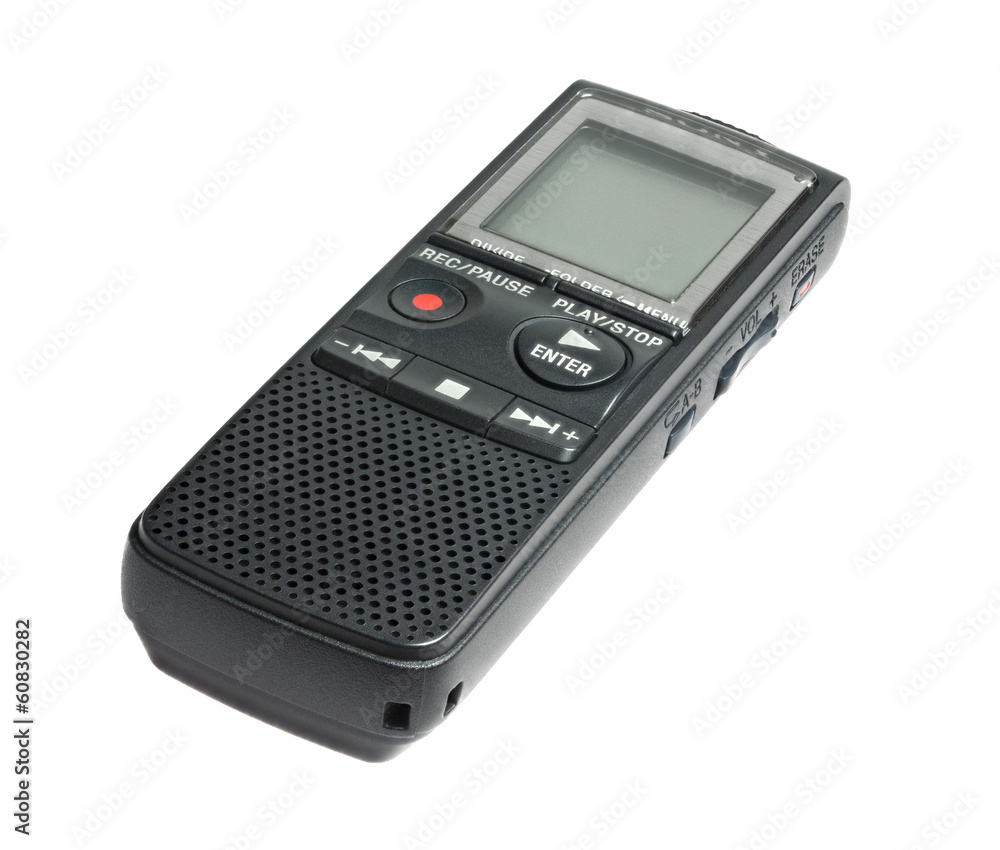 Buttons of digital dictaphone Buttons of digital dictaphone