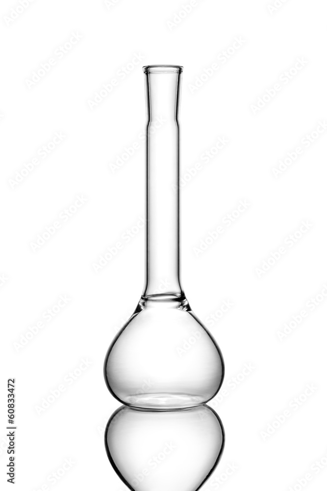 Empty chemistry flask Empty chemistry flask