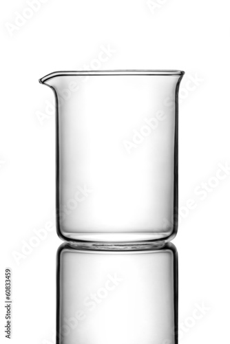 Empty chemistry flask