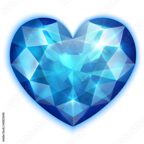 Heart-shaped Sapphire