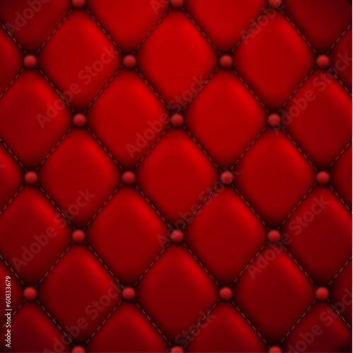 Red upholstery background © LeysanI